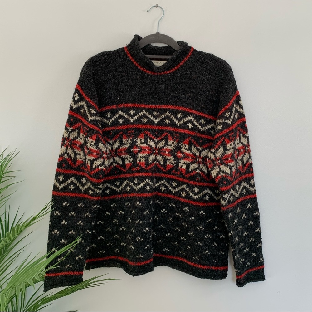 Vintage Nordic Cozy Sweater